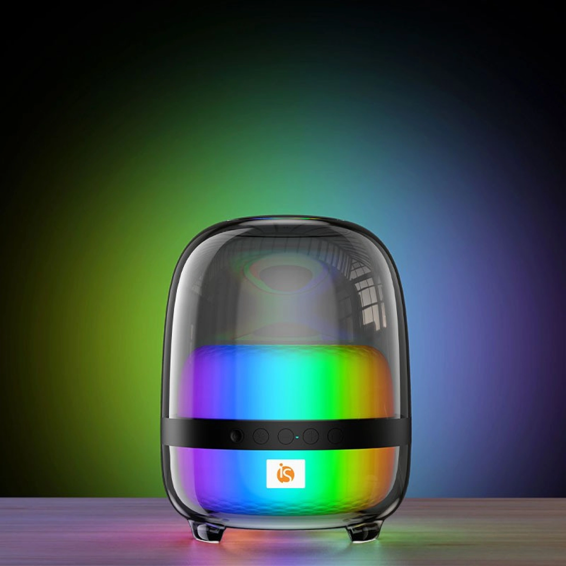 Altavoz con Luces Bold en contexto de uso