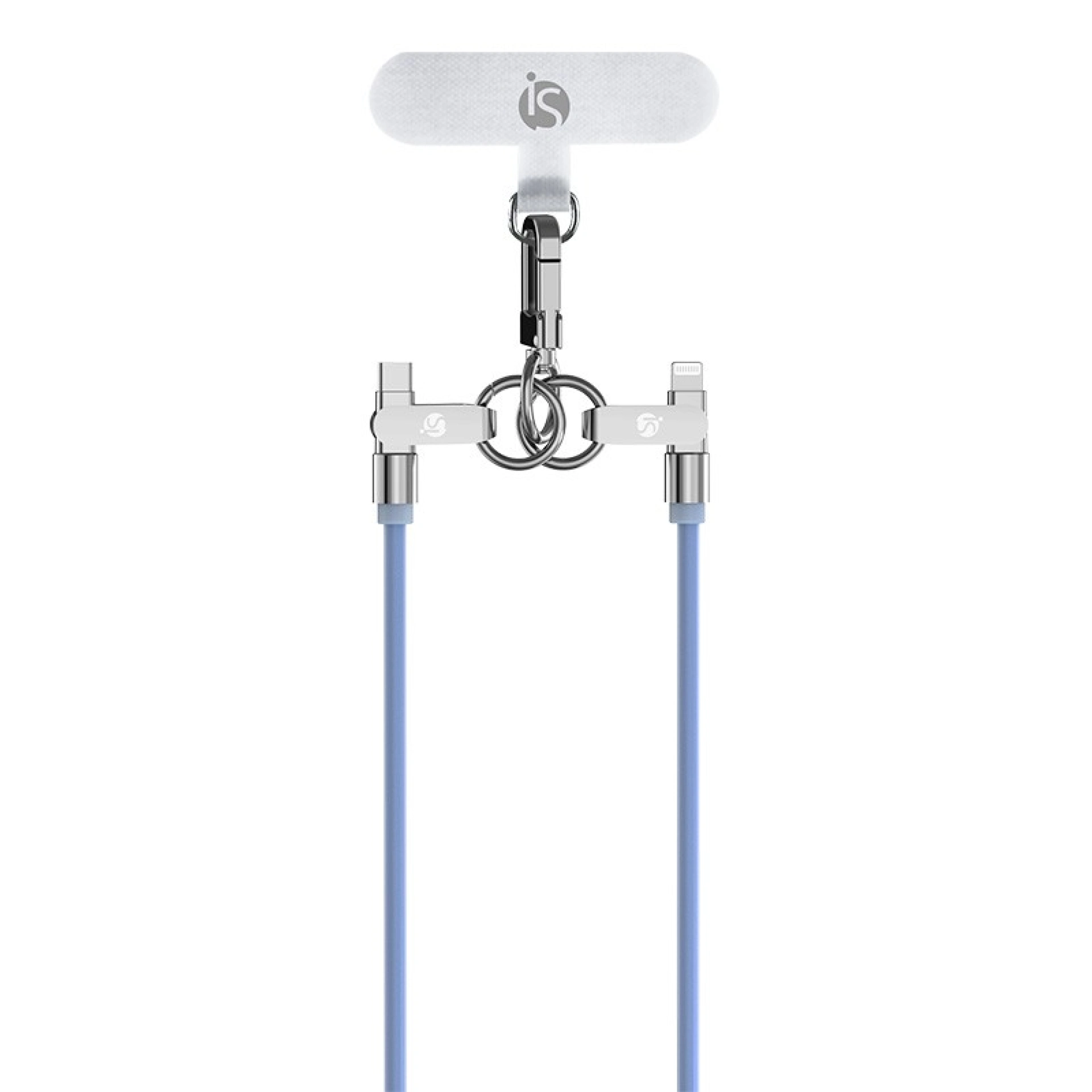 Cordão de Silicone com Carregamento USB-C
