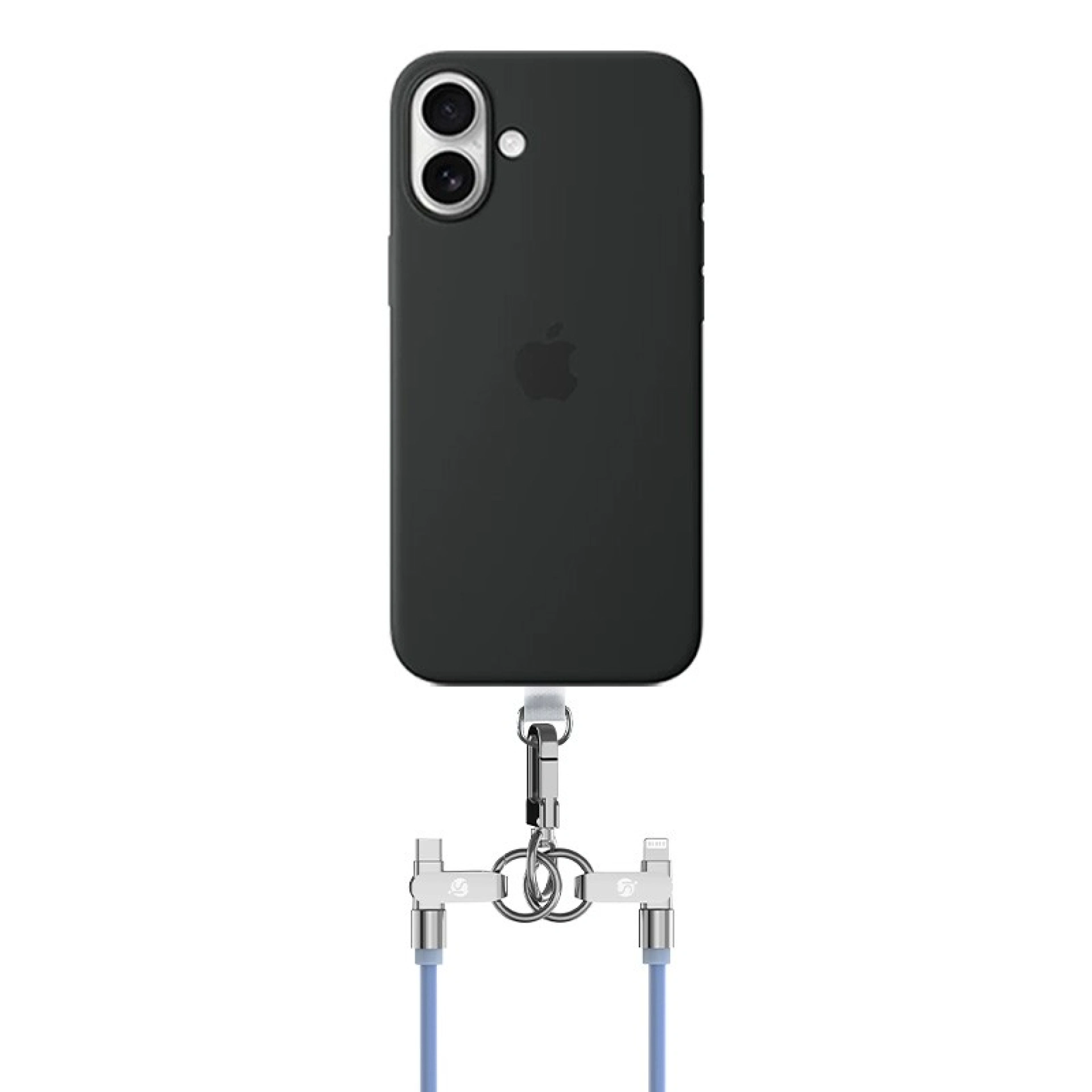 Cordão de Silicone com Carregamento USB-C