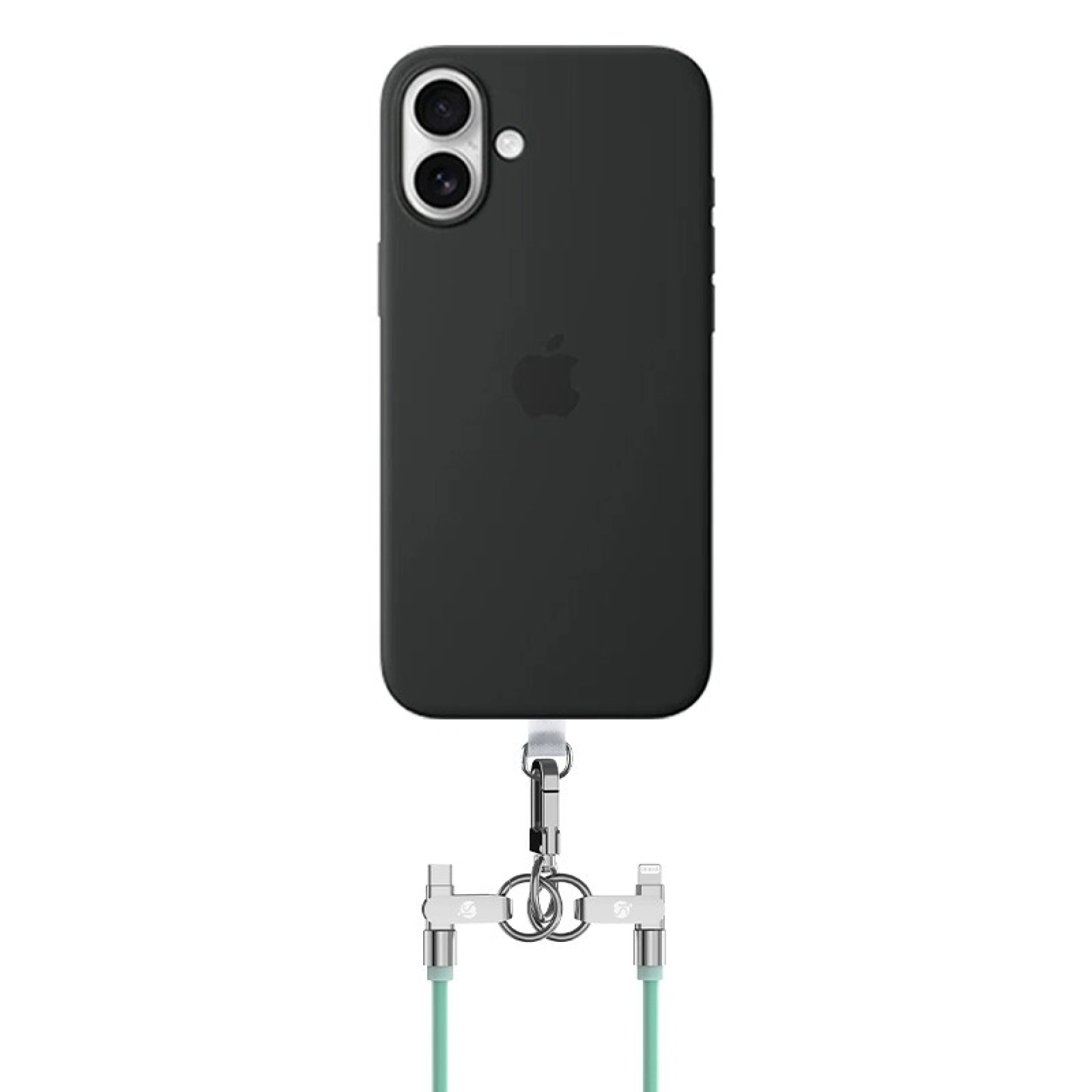 Cordão de Silicone com Carregamento USB-C