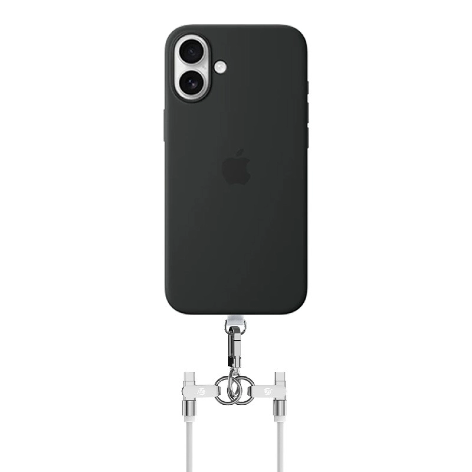 Cordão de Silicone com Carregamento USB-C