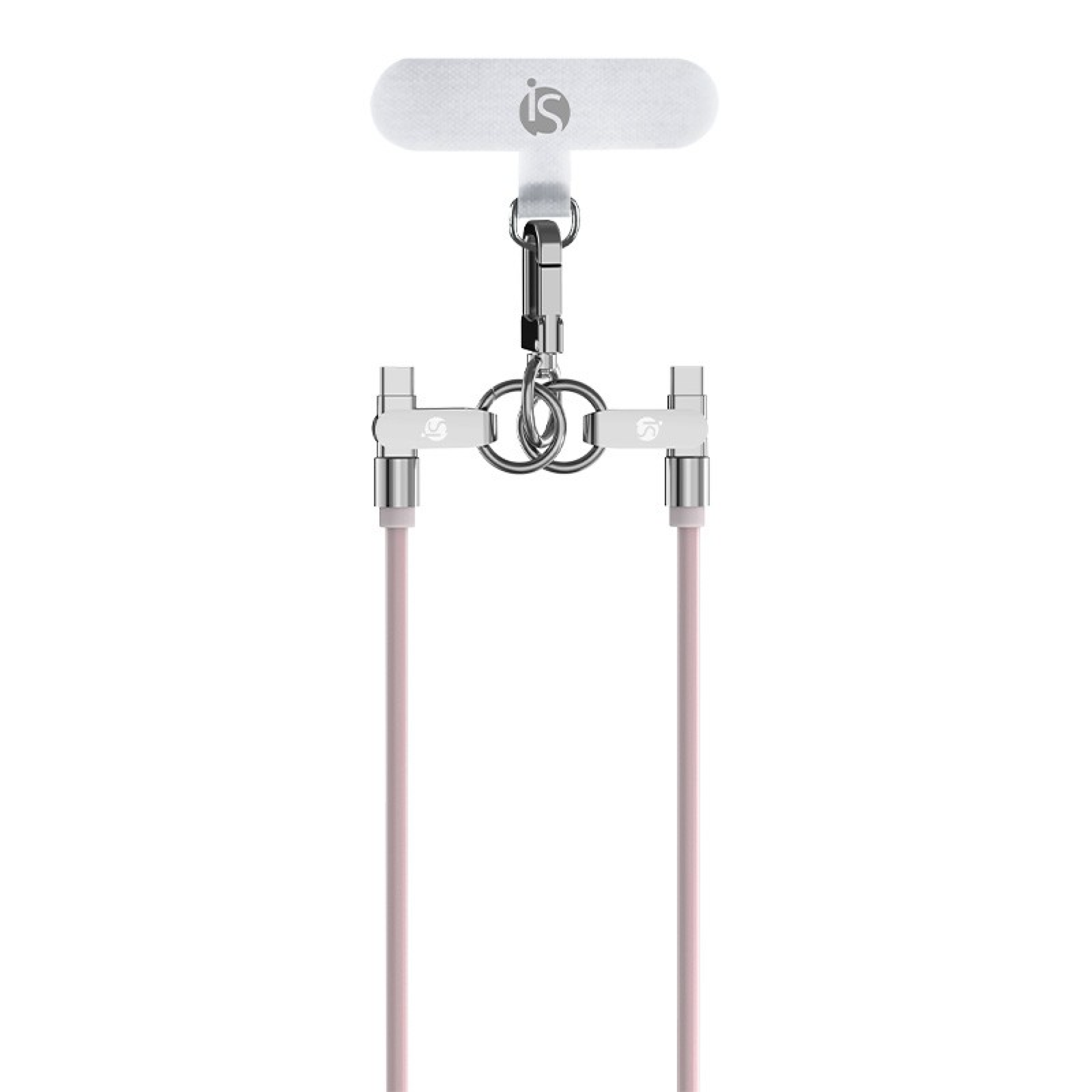 Cordon en Silicone avec Chargement USB-C Rose USB C   USB C