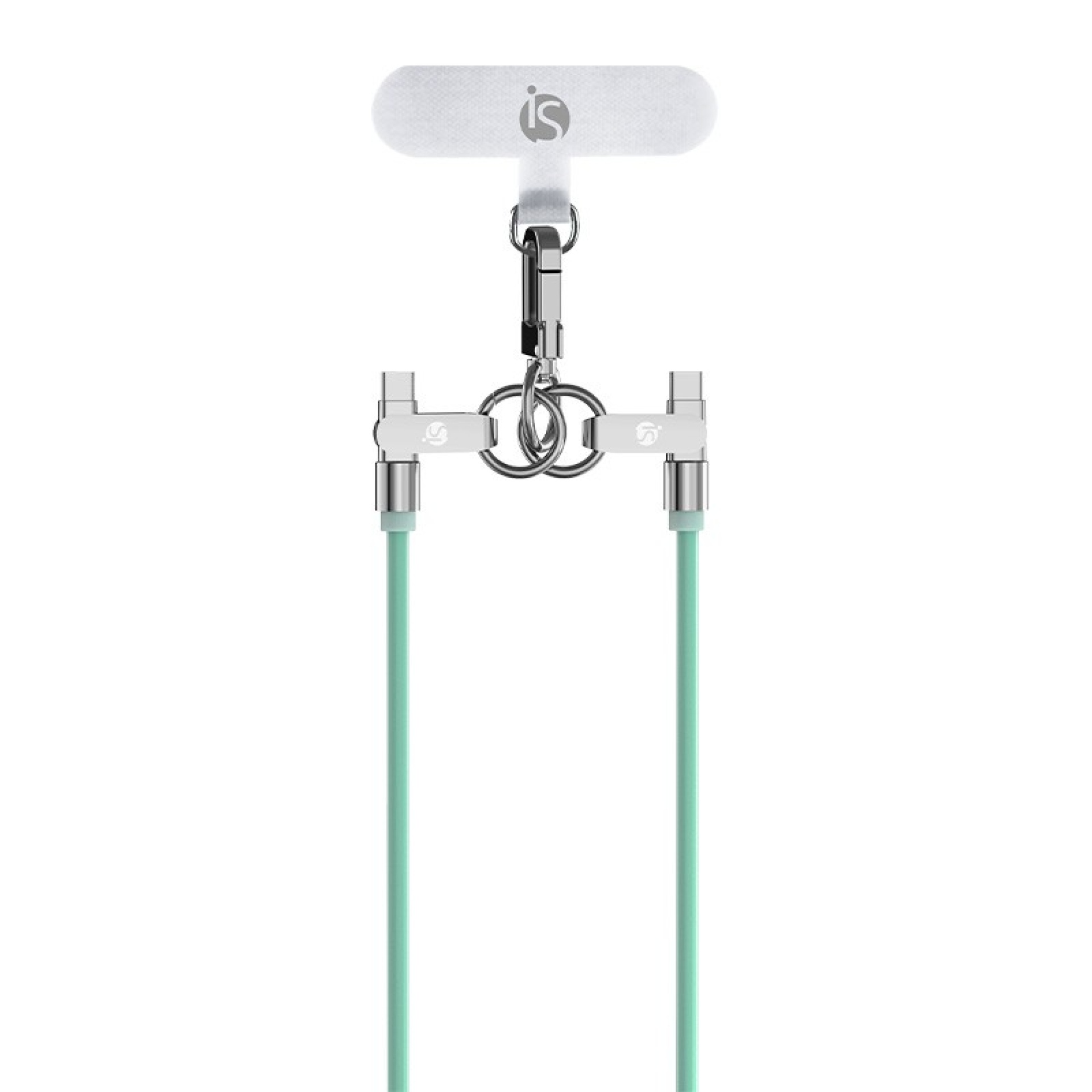 Cordón de Silicona con Carga USB-C para celular