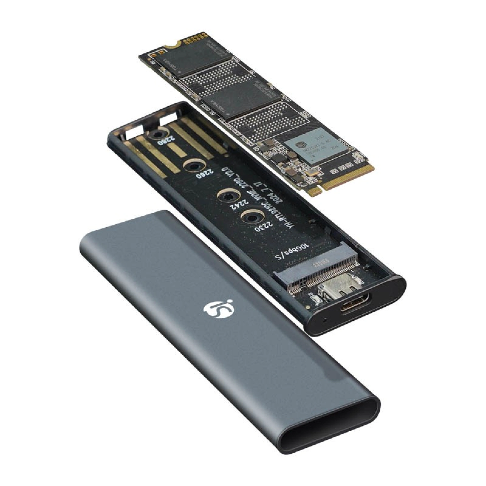 Caixa para Disco Externo SSD