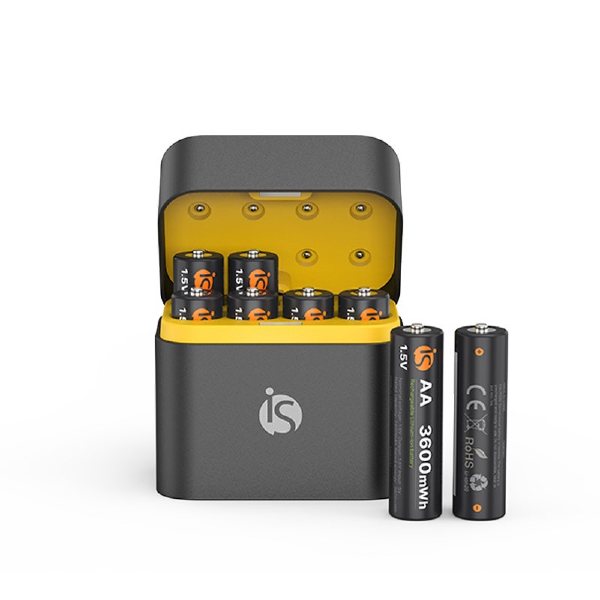 Cargador de pilas AA