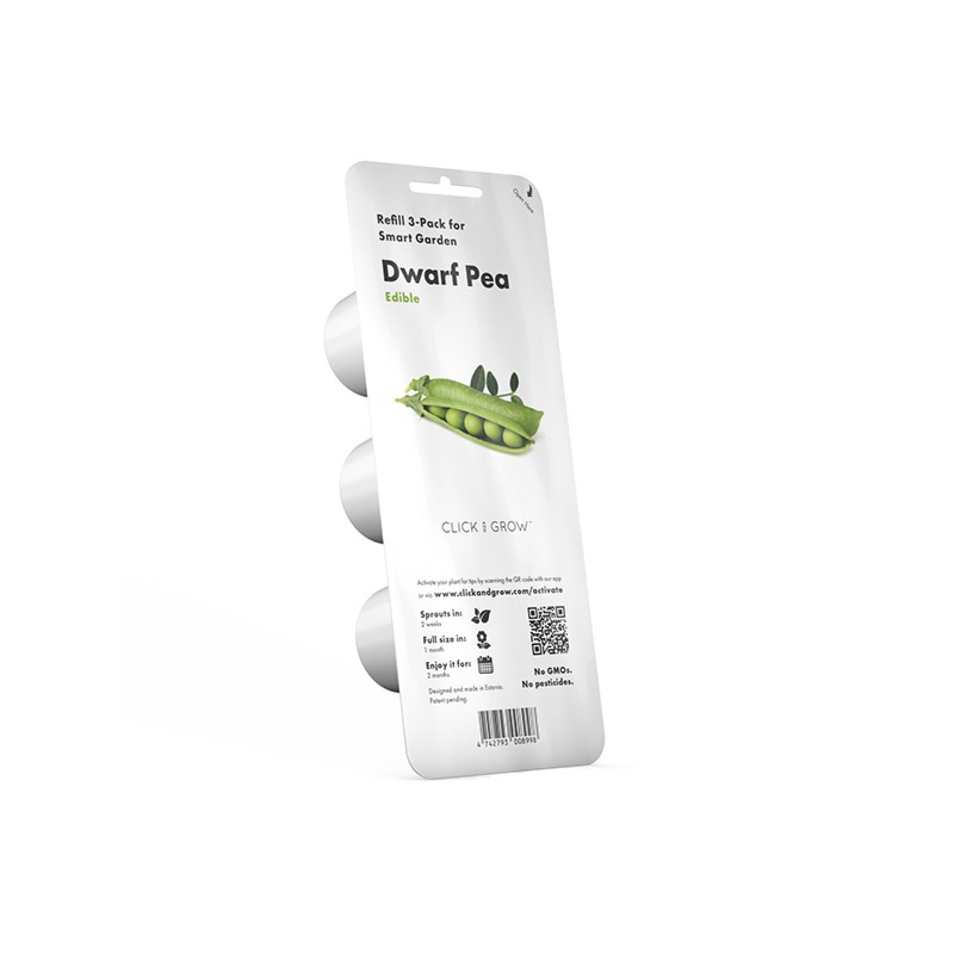 Cápsulas de Semillas Click and Grow 3 Guisante