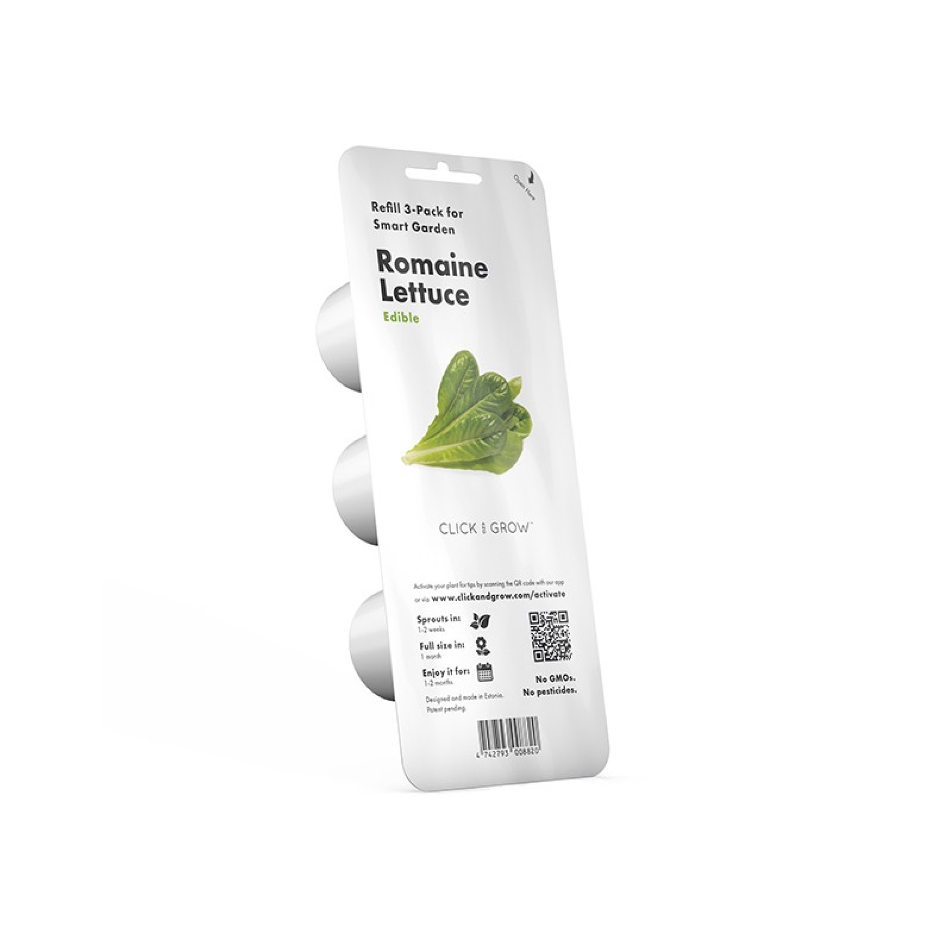 Cápsulas de Semillas Click and Grow 3 Lechuga Romana