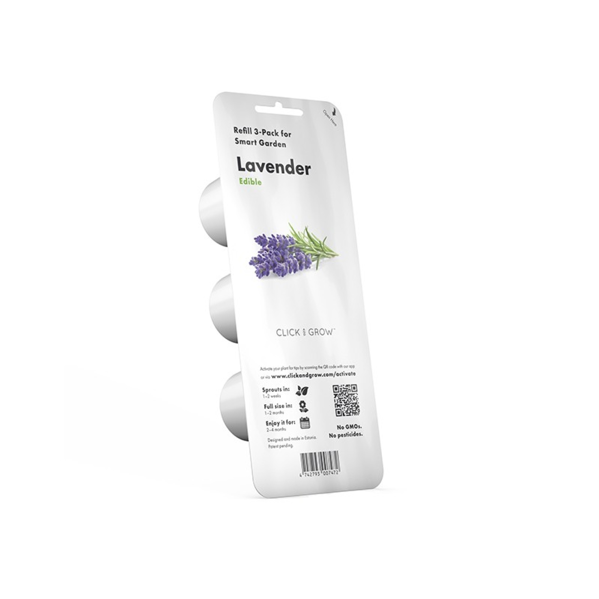 Cápsulas de Semillas Click and Grow 3 Lavanda