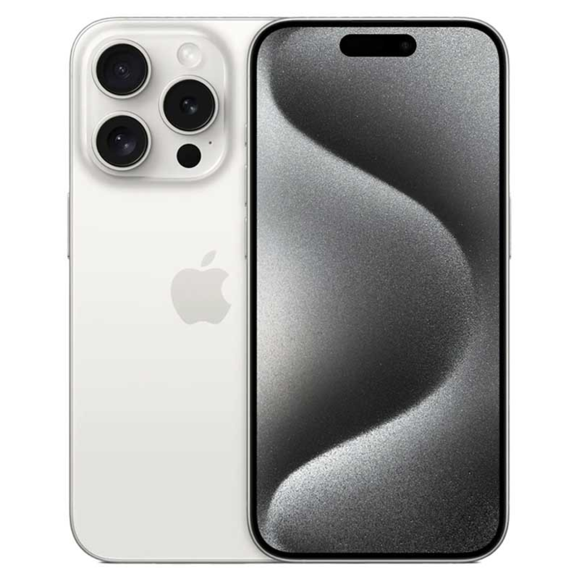 iPhone 15 Pro 128 Go Blanc Titane Bon