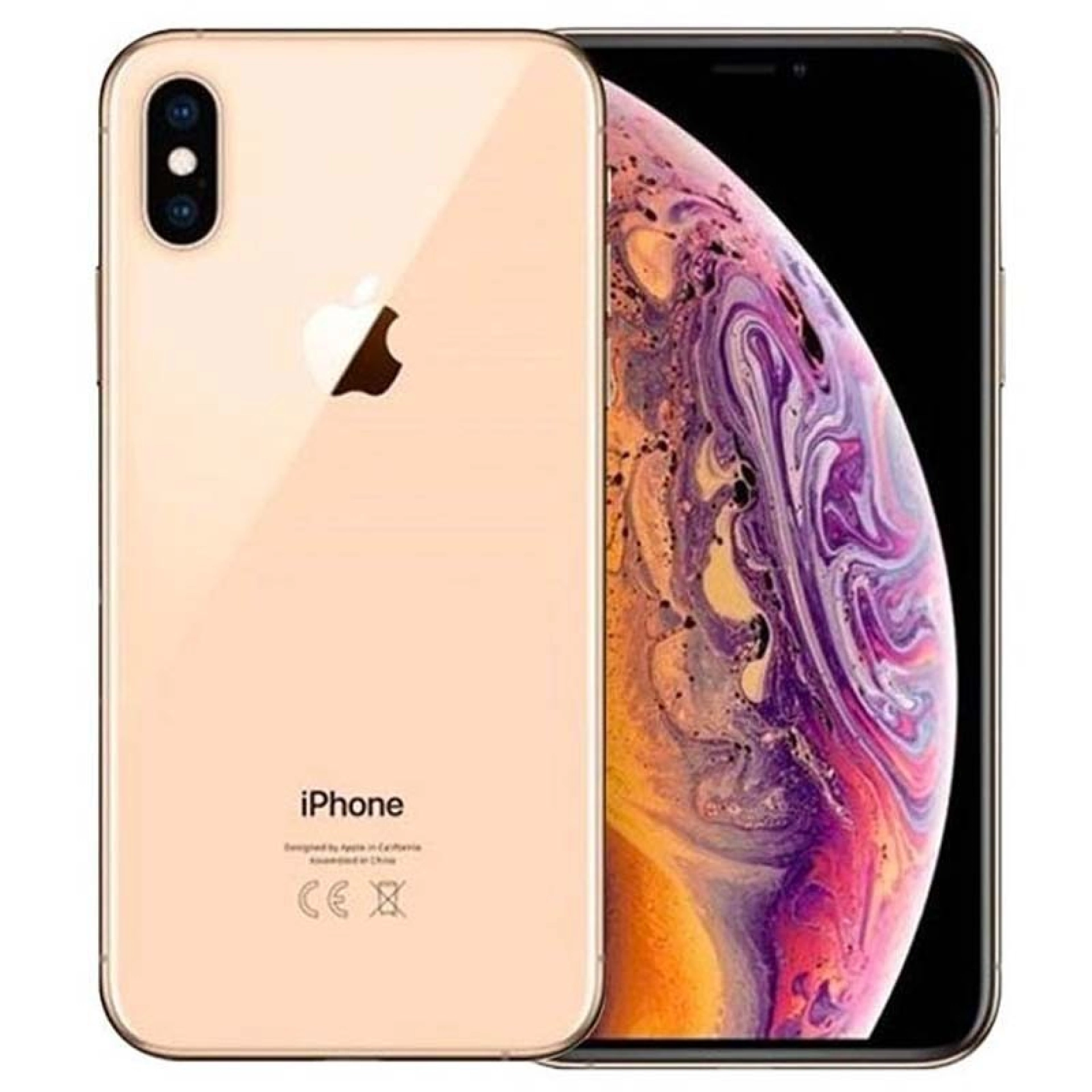 iPhone XS Max 64 GB Dourado Muito Bom