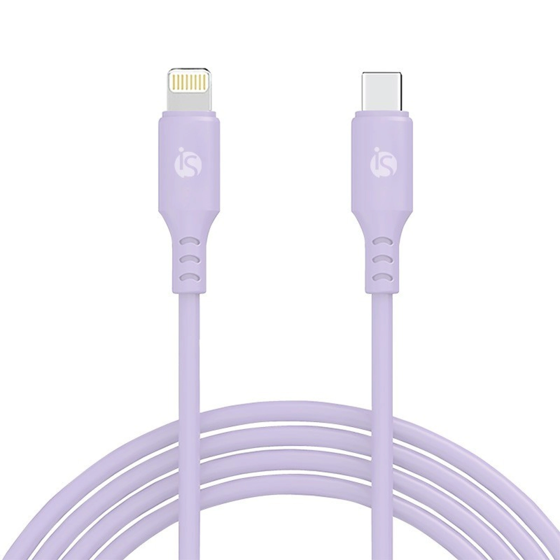 Cabo Silicone Líquido USB-C - Lightning 1 m Lavanda