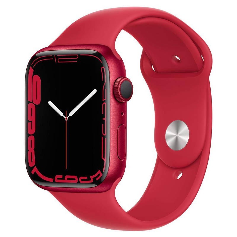 Apple Watch Series 7 45 mm GPS Heel goed Rood