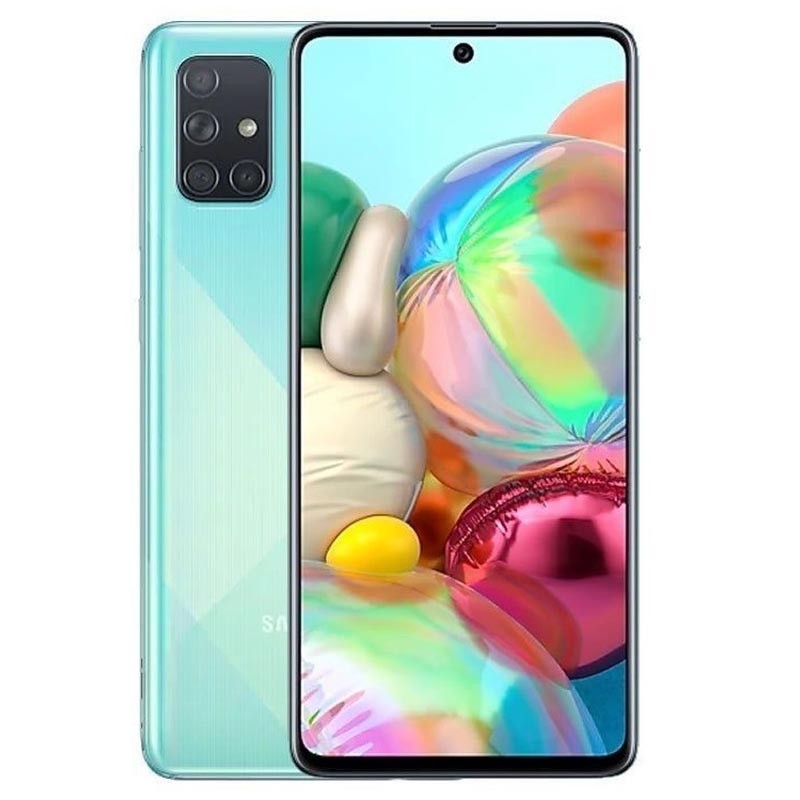 Samsung Melkwegstelsel A71 128 GB Blauw Prisma Geweldig