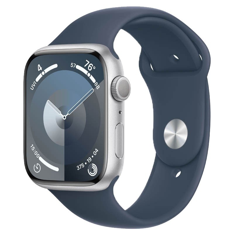 Apple Watch Series 9 41 mm Geweldig GPS Zilveren