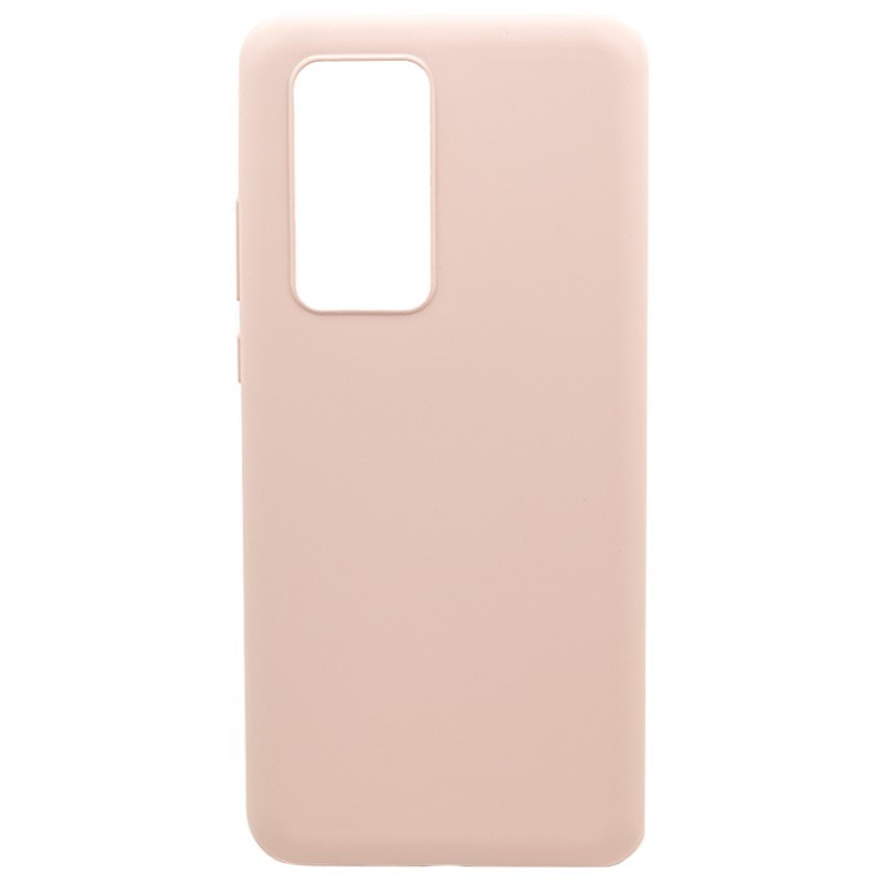 Coque Silicone Liquide Huawei P40 Sable