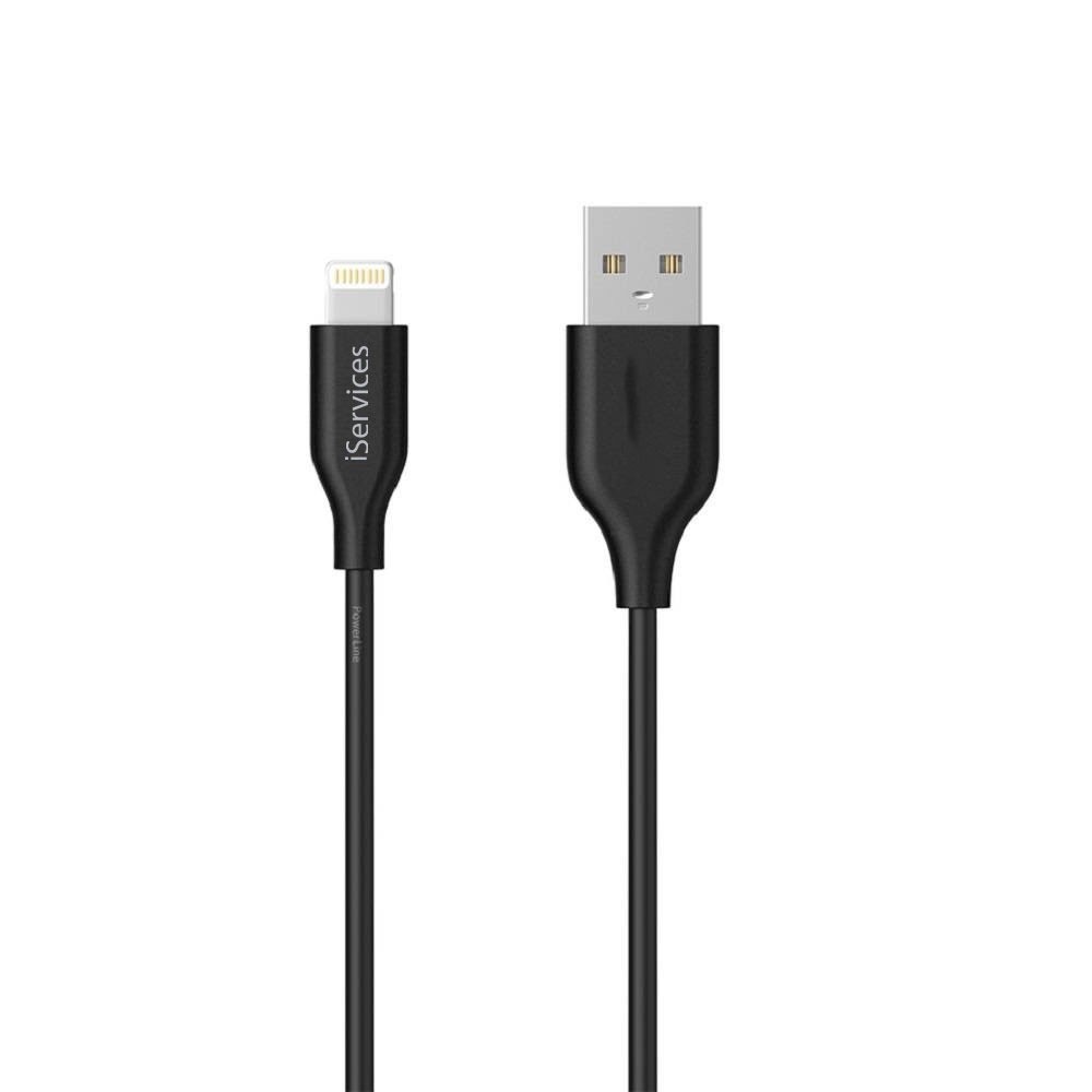 Cable Lightning 1 m 2A Negro
