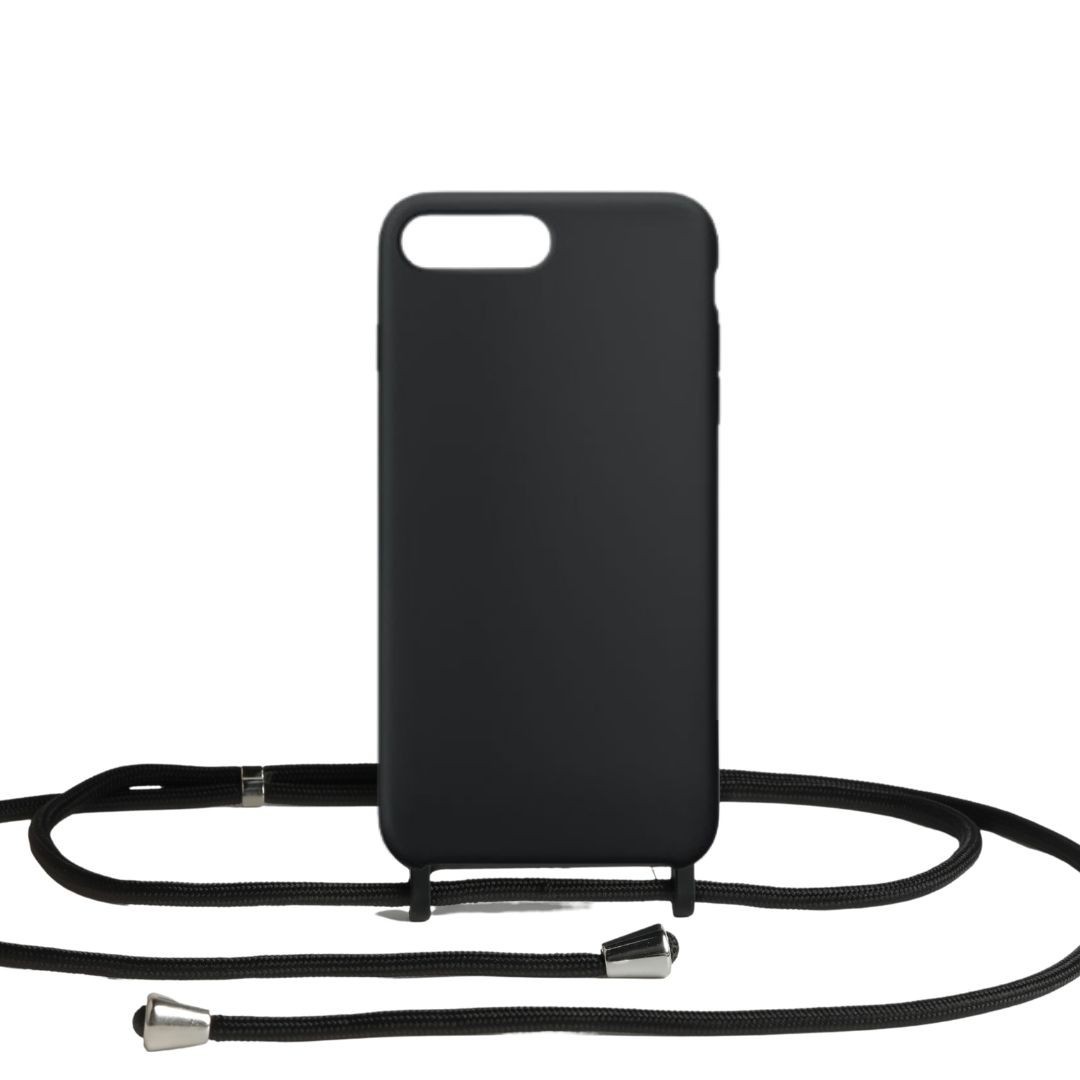 Funda iPhone con Cuerda 7 Plus Negro