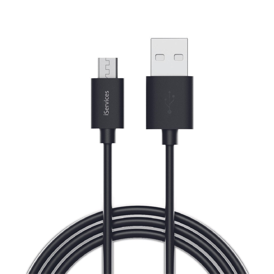 Cable Micro USB 1 m 2A Negro