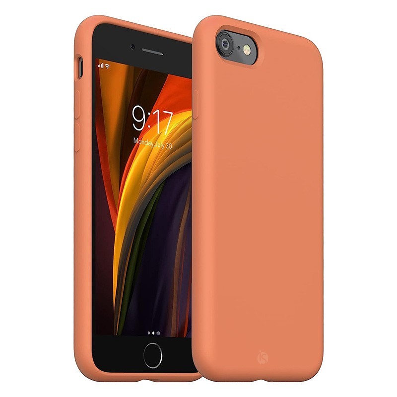 Funda en Silicona Líquida Magsafe iPhone 6s Plus Naranja