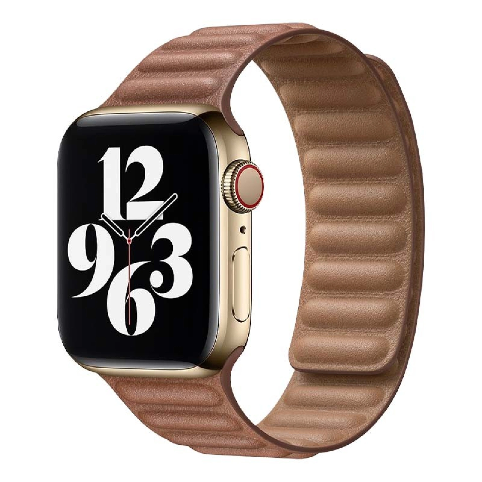 Bracelete Apple Watch Magnética em Pele