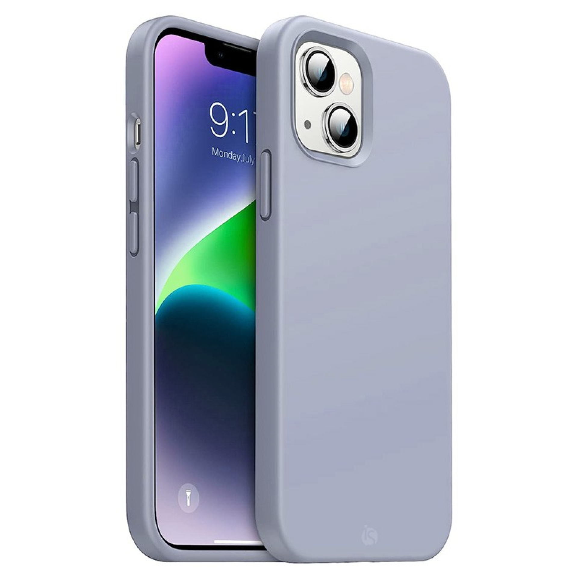 Capa Silicone Líquido Magsafe iPhone 15 Lavanda