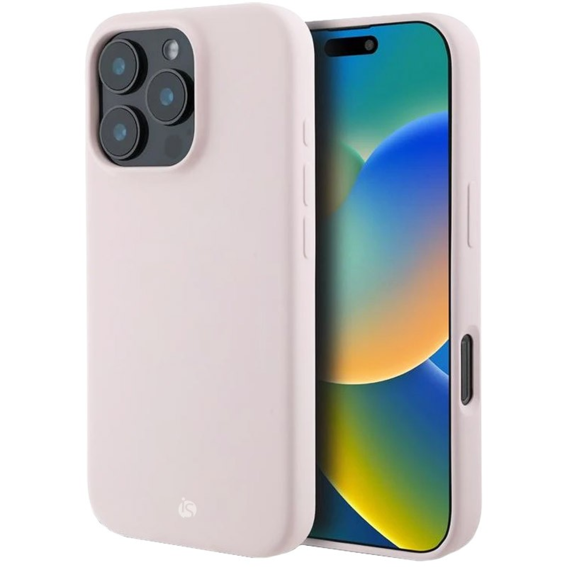 Coque en Silicone Liquide Magsafe pour iPhone 16 Pro Max Rose