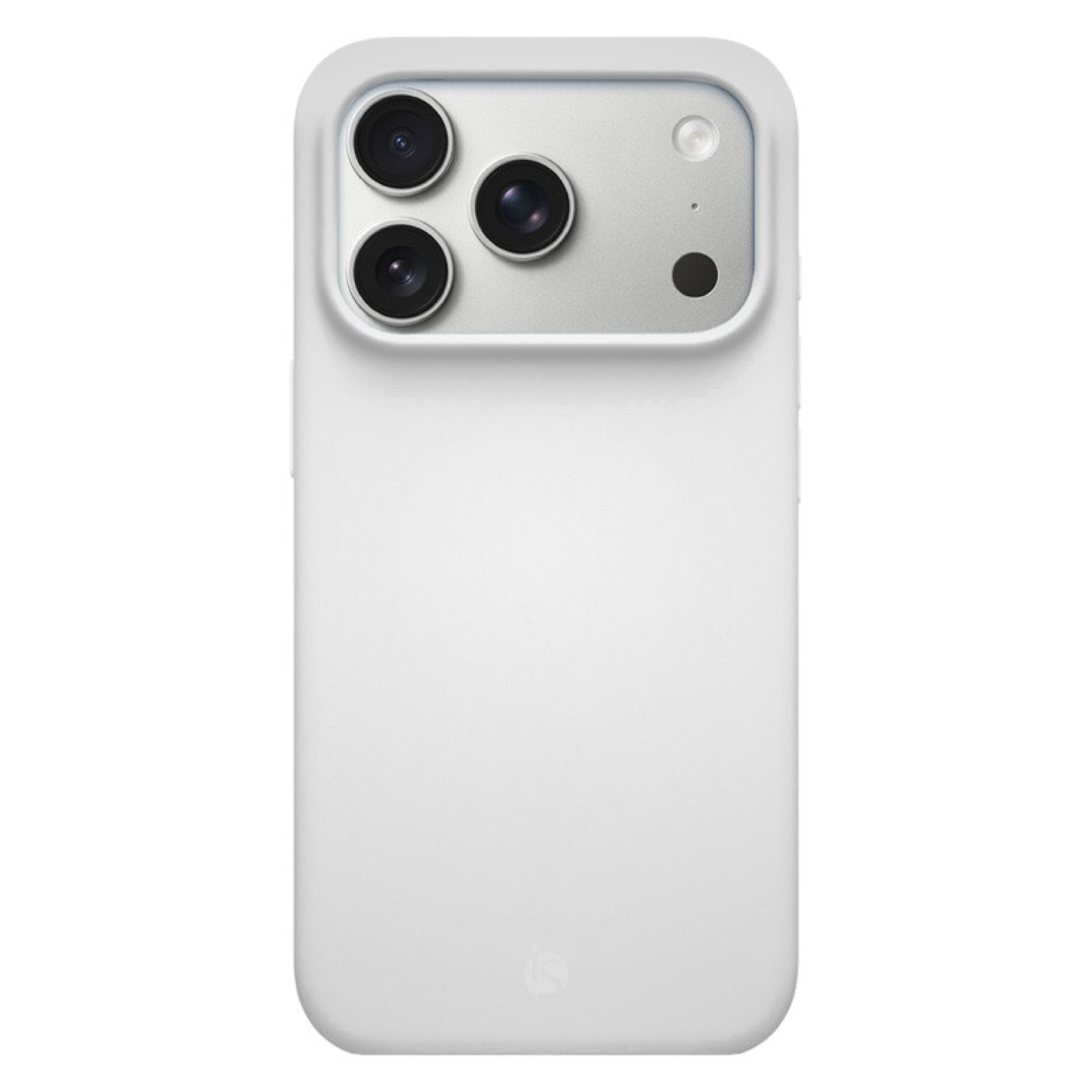 Coque en Silicone Liquide Magsafe pour iPhone Blanc 17 Pro