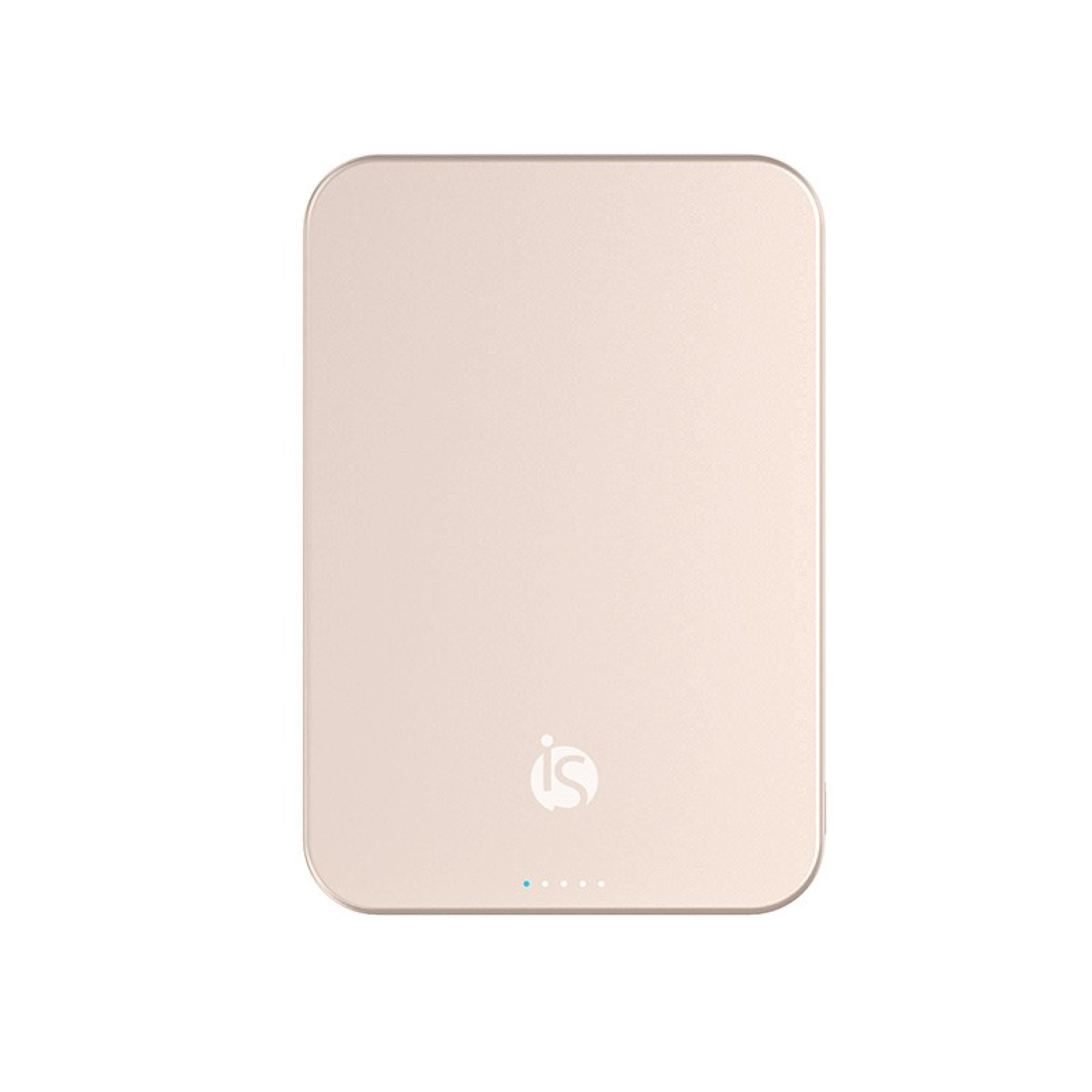 Powerbank Magsafe Qi2 Rosa Dourado