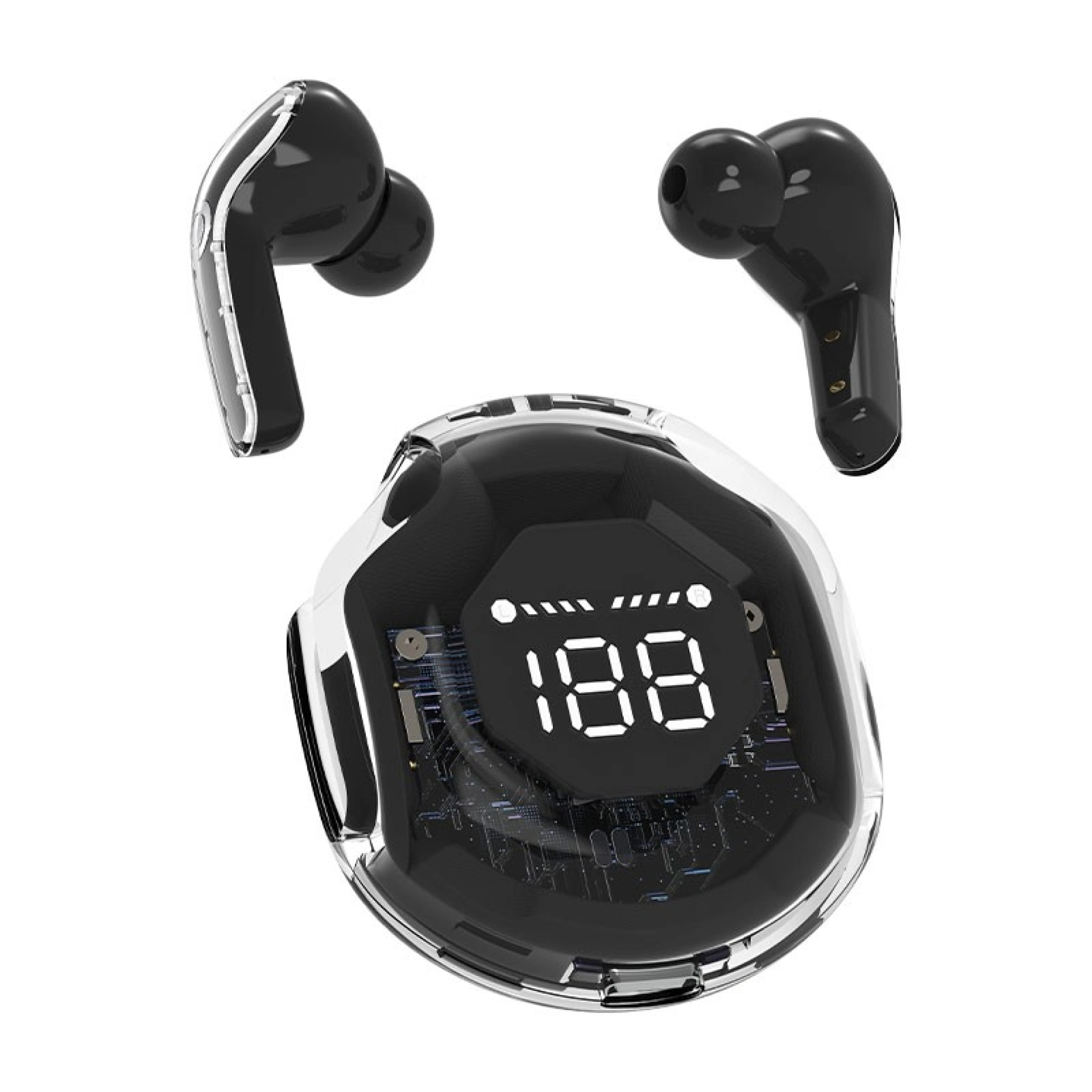 Earpods Bluetooth Neon Black