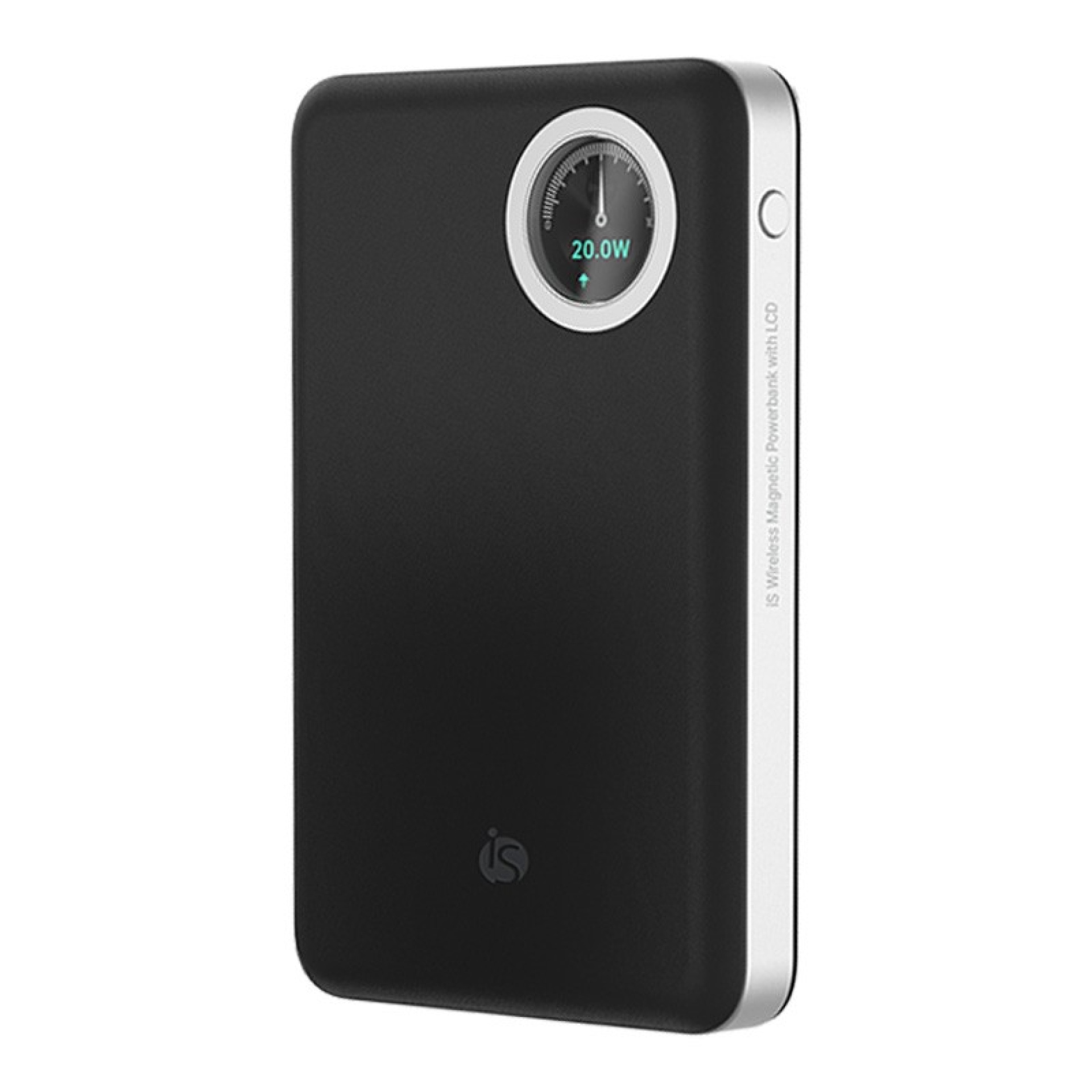 Powerbank MagSafe con LCD Negro
