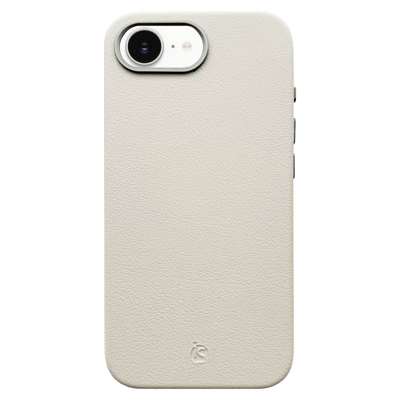 Coque en cuir MagSafe Blanc iPhone 16e