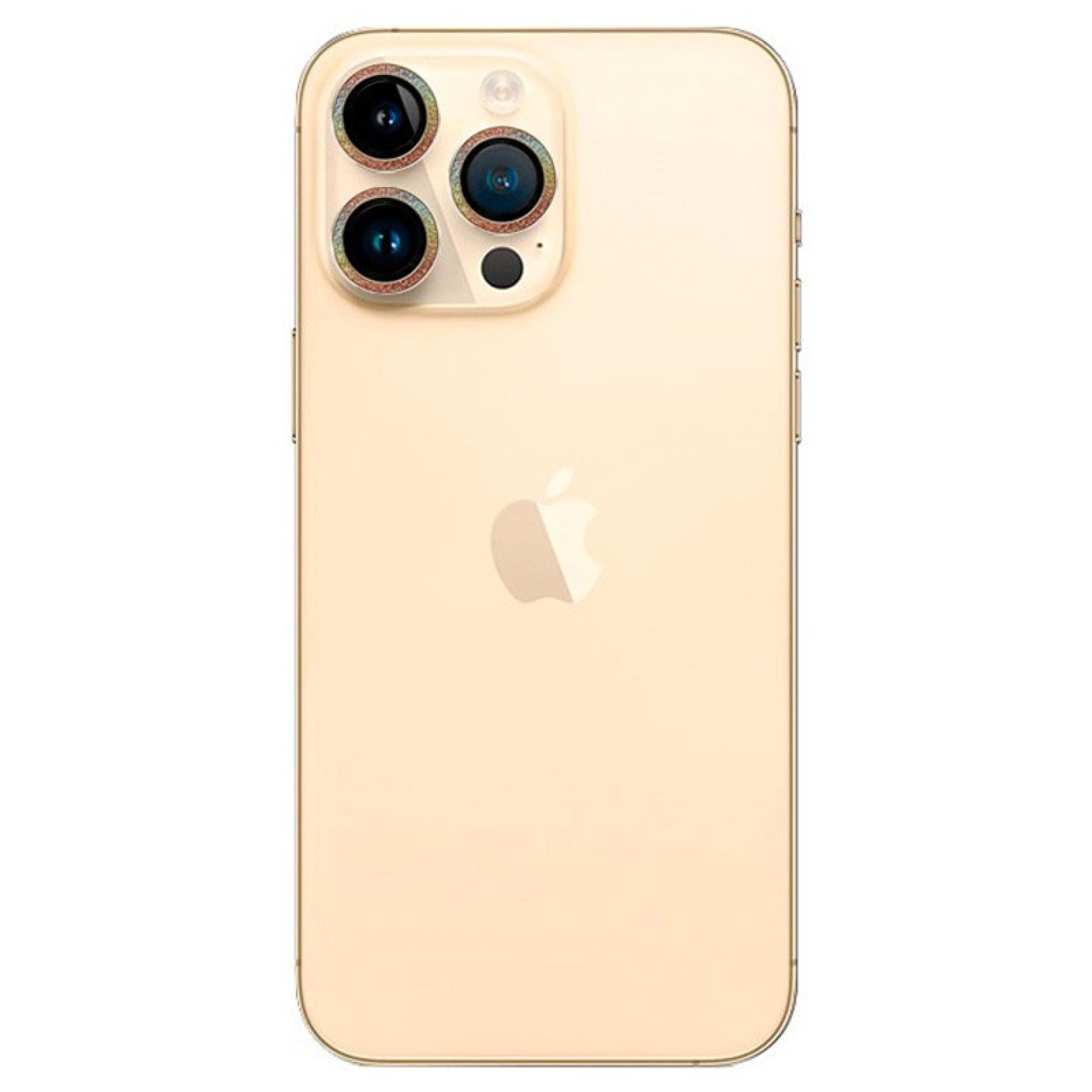 Protector de cámara iPhone 16 Pro Max Purpurina colores