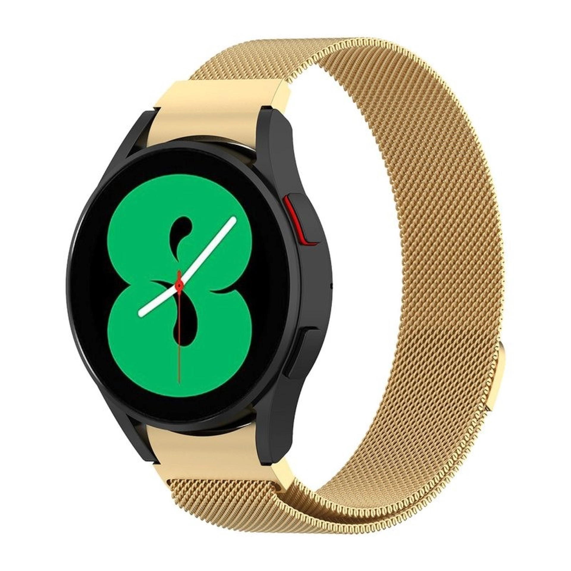 Bracelete Samsung Galaxy Watch​ Milanesa Dourado Watch 4