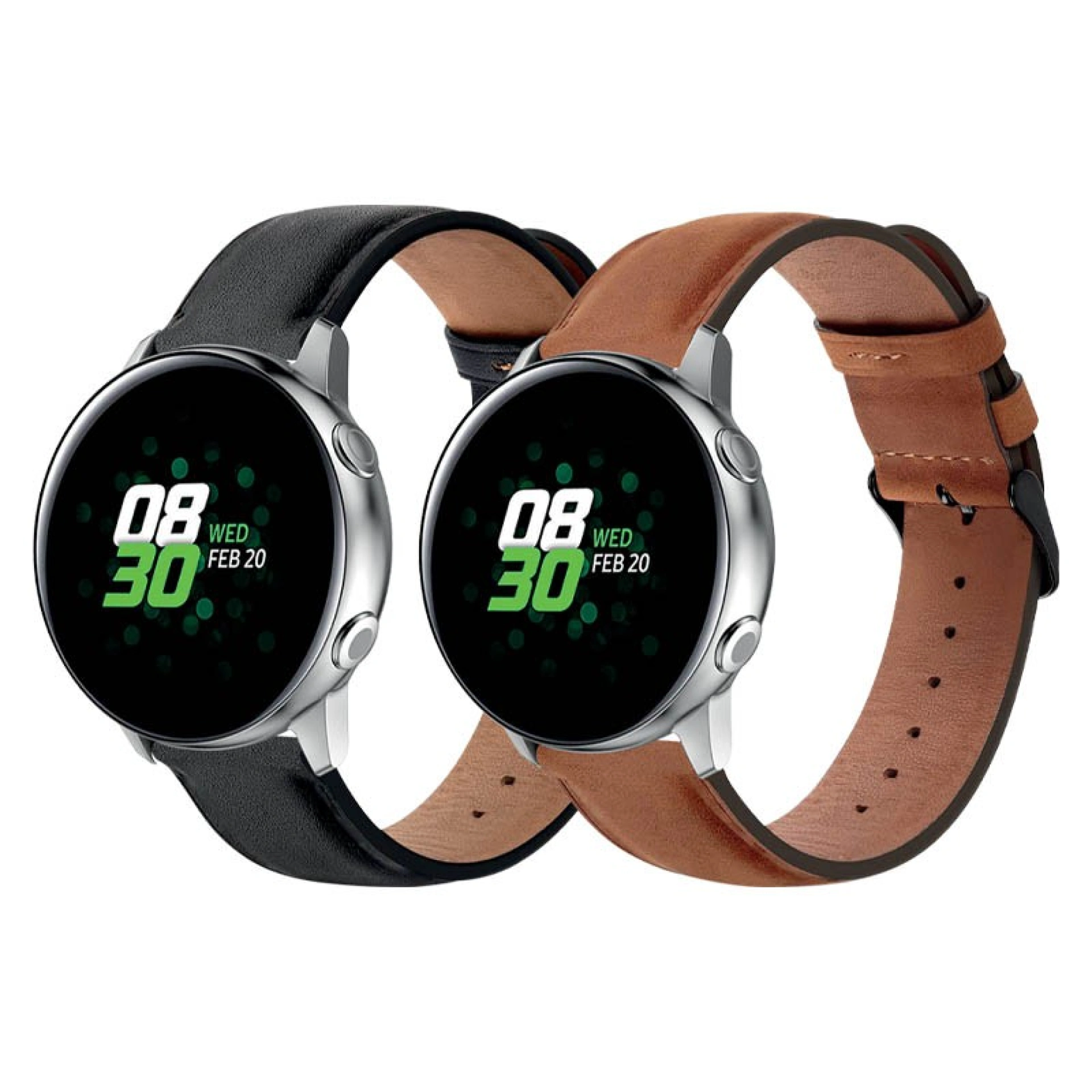 Bracelete Smartwatch em Pele