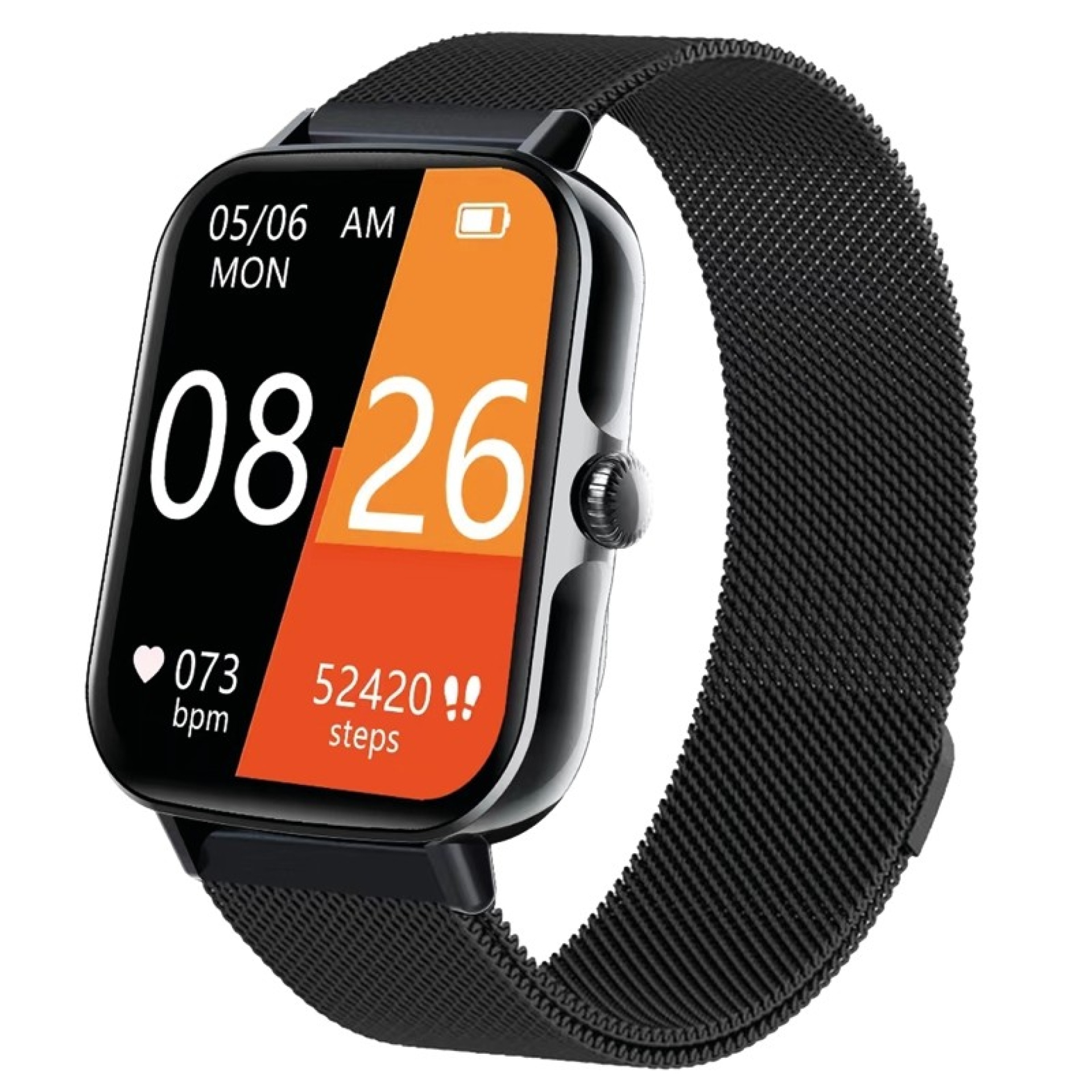 Correa Smartwatch Milanesa 3ª Gen Negro