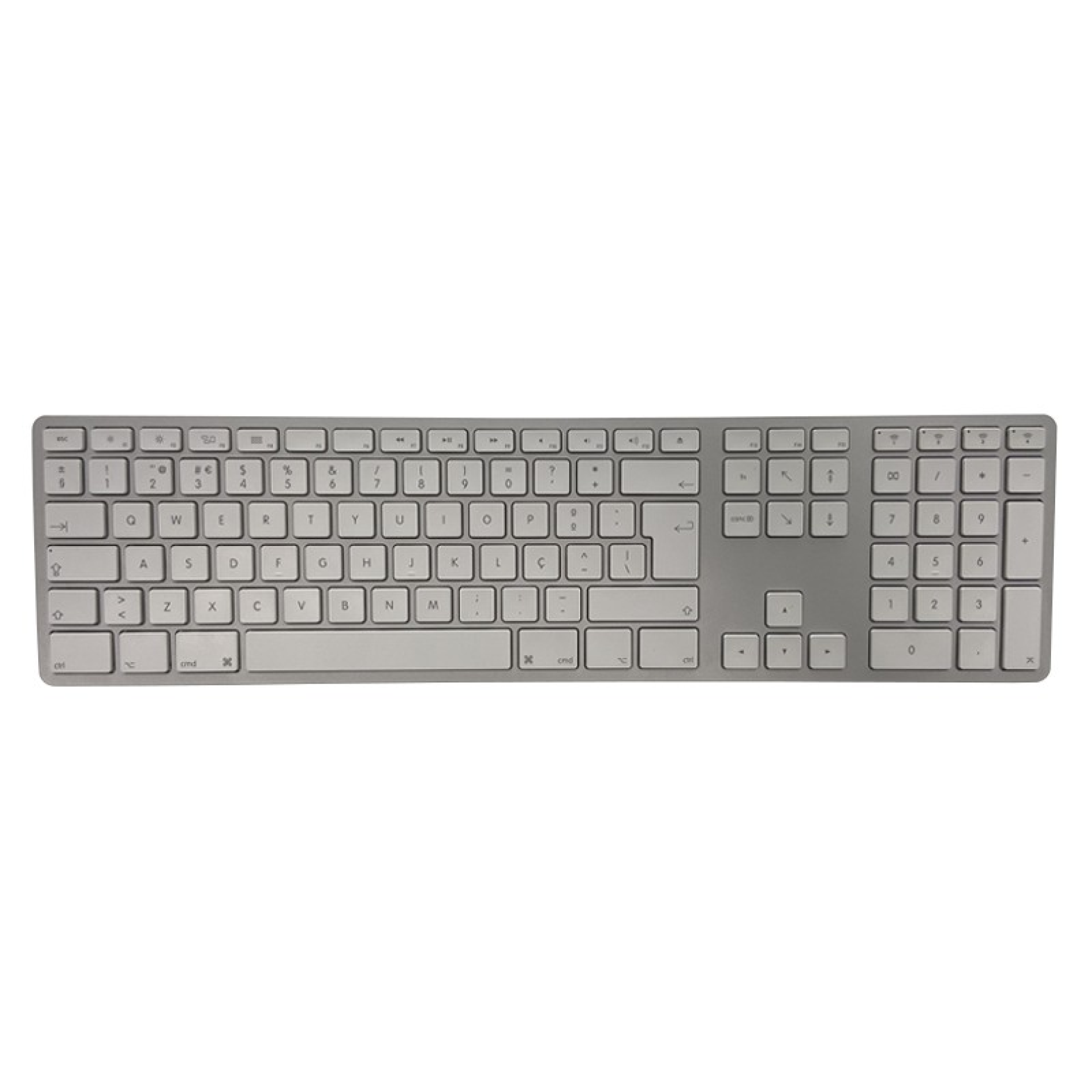 Clavier Sans Fil Blanc Portugais