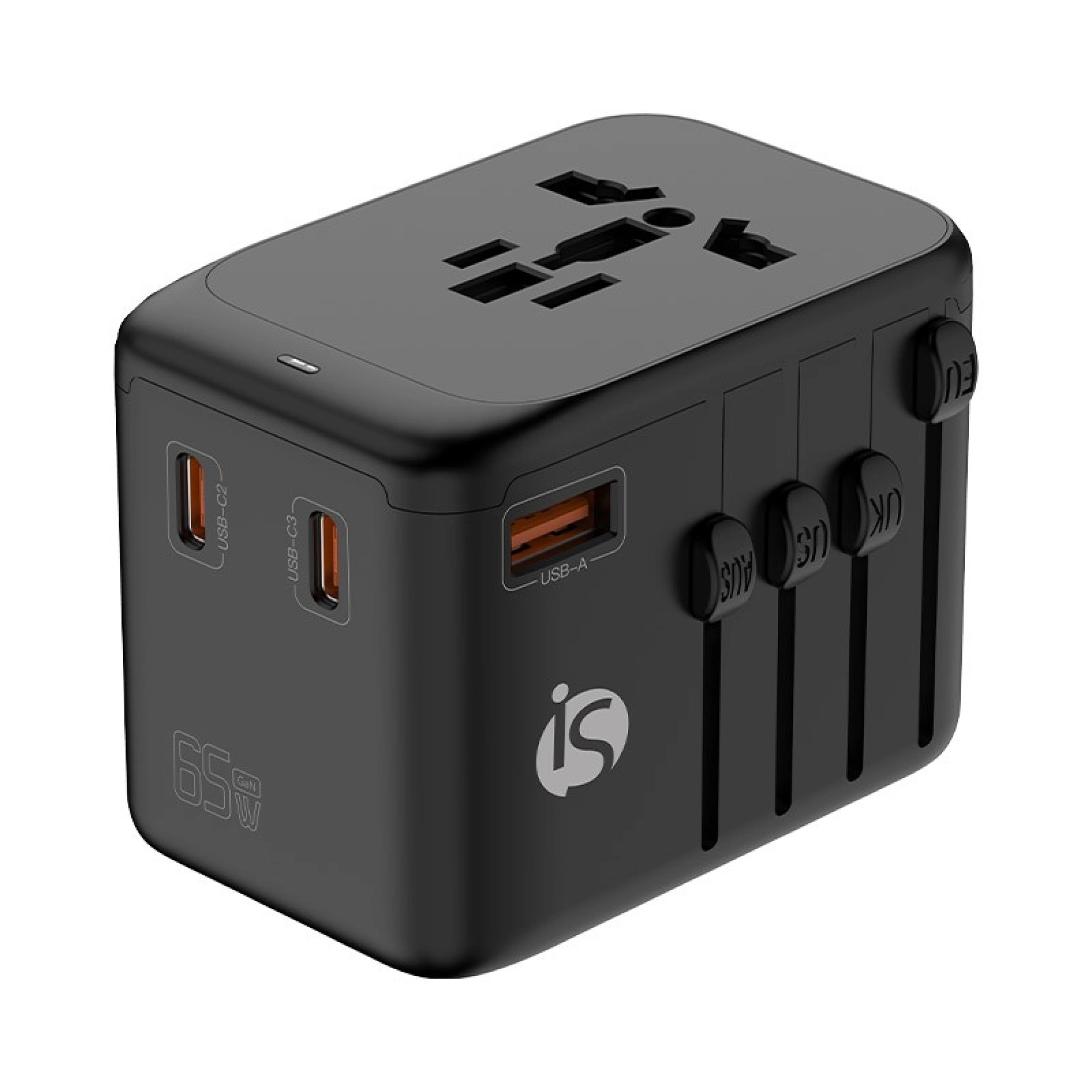 Adaptador Universal de Viagem 65W