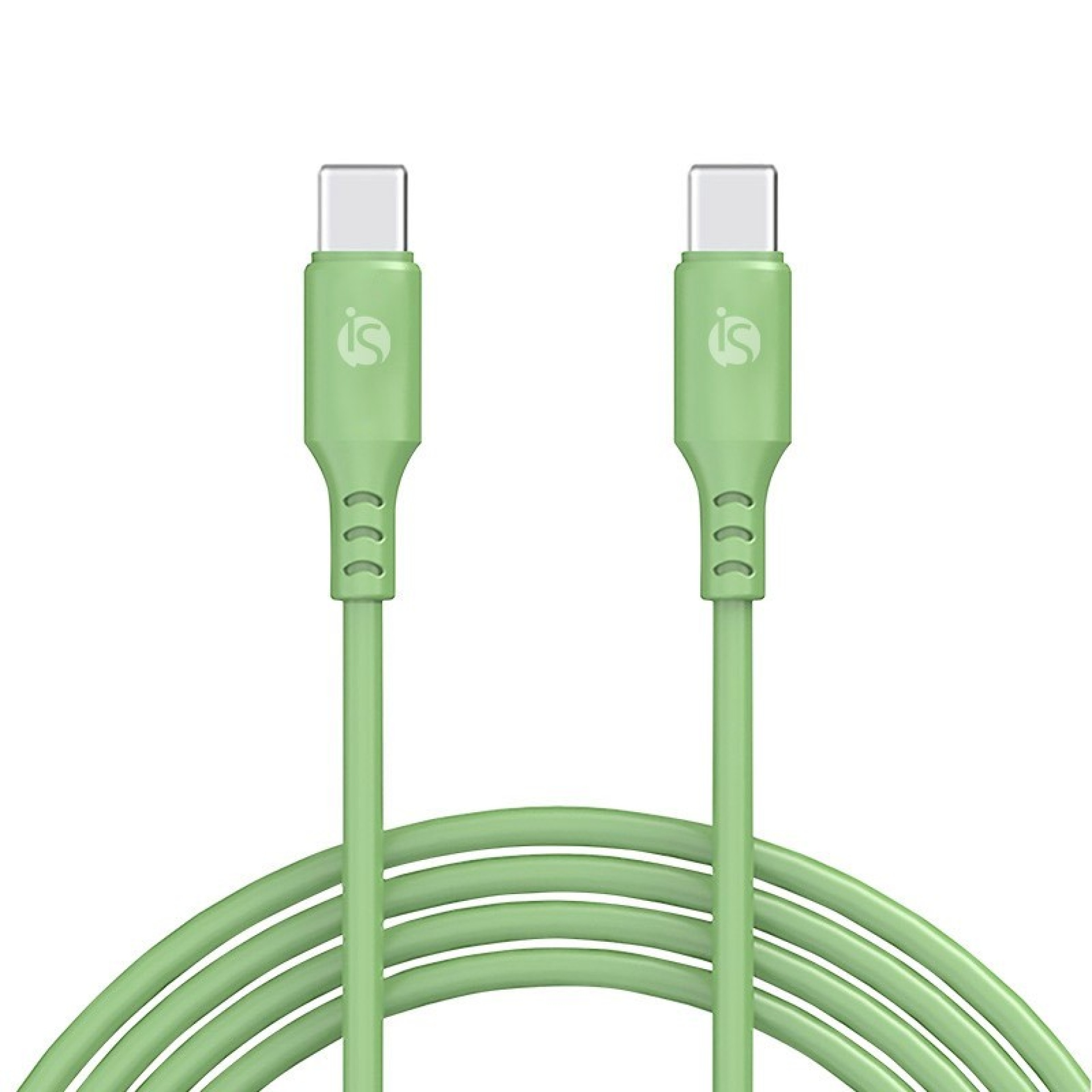 Cable de silicona líquida USB‑C - USB‑C 1 m Verde