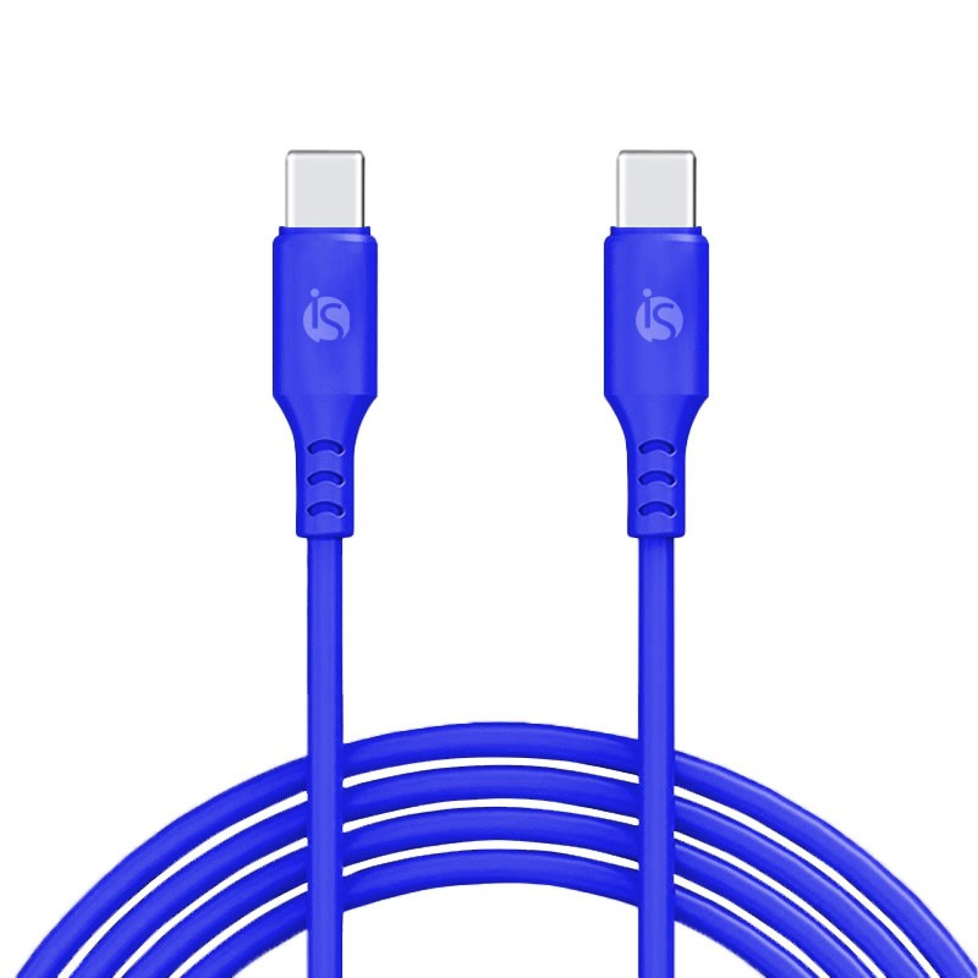 Cable de silicona líquida USB‑C - USB‑C 1 m Azul