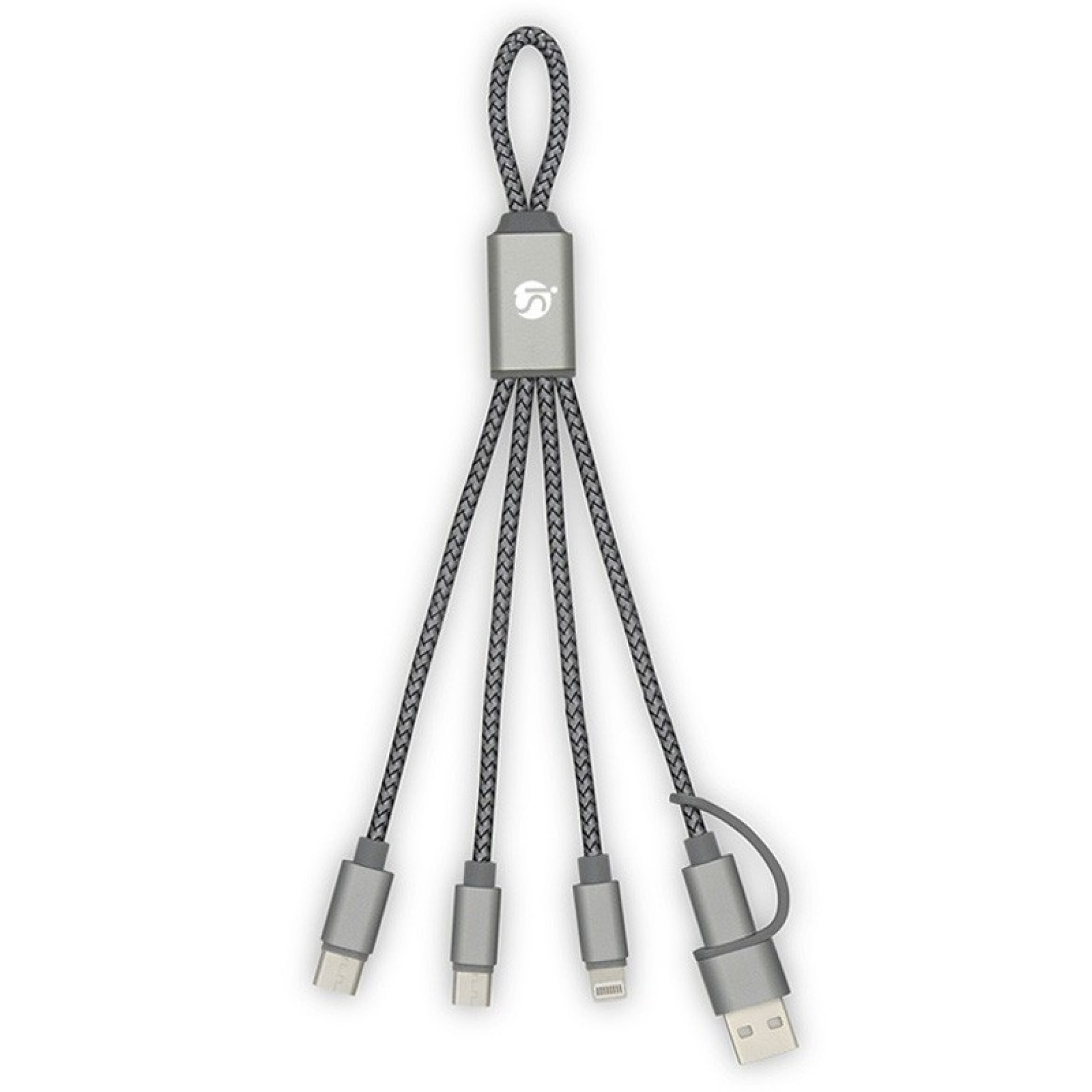 Cable USB 4 en 1 18cm