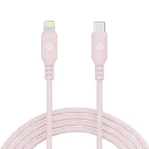 Cable de Silicona Líquida (USB-C - Lightning) Areia