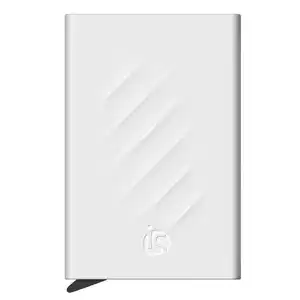 Porte-Cartes en Silicone Blanc