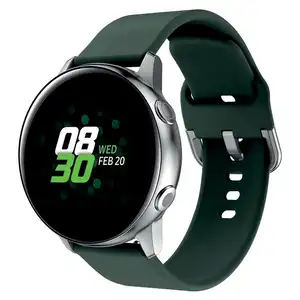 Bracelete Smartwatch em Silicone Verde