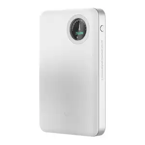 Powerbank MagSafe com LCD Branco