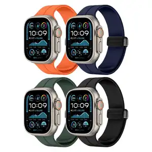 Bracelete de Silicone Magnética para Apple Watch