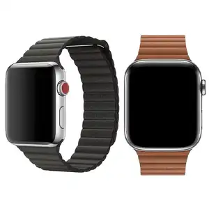 Bracelete Apple Watch em Pele Sintética