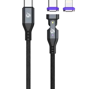 Cable USB-C / USB-C Lightning con Punta Extraíble