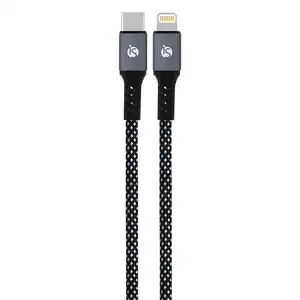 Câble Magnétique Coloré USB-C - Lightning Noir USB C   Lightning