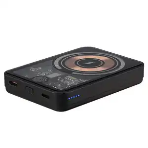 Powerbank MagSafe 5000 mAh Transparente