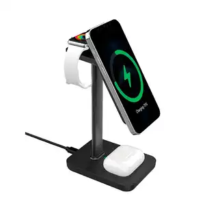Suporte de Carregamento Wireless 3 em 1